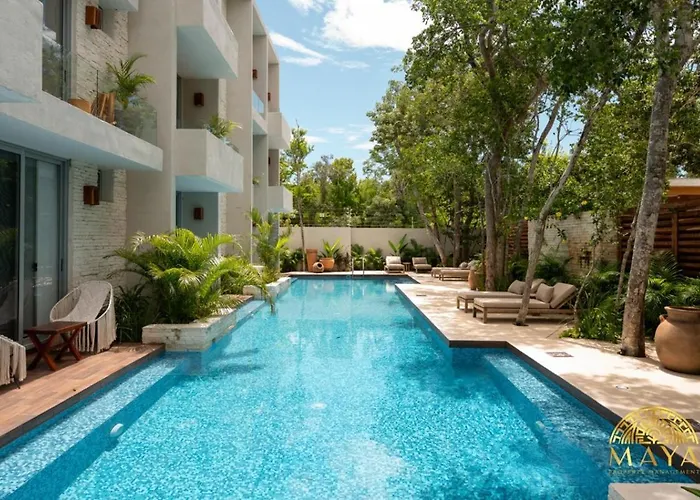 Nhoa 303c Lux 1br Pool View In Aldea Zama Apartment *