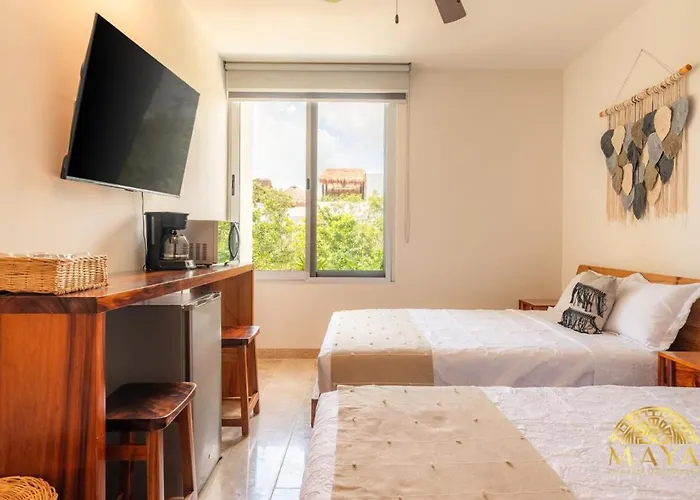 Nhoa 303c Lux 1br Pool View In Aldea Zama Apartment *