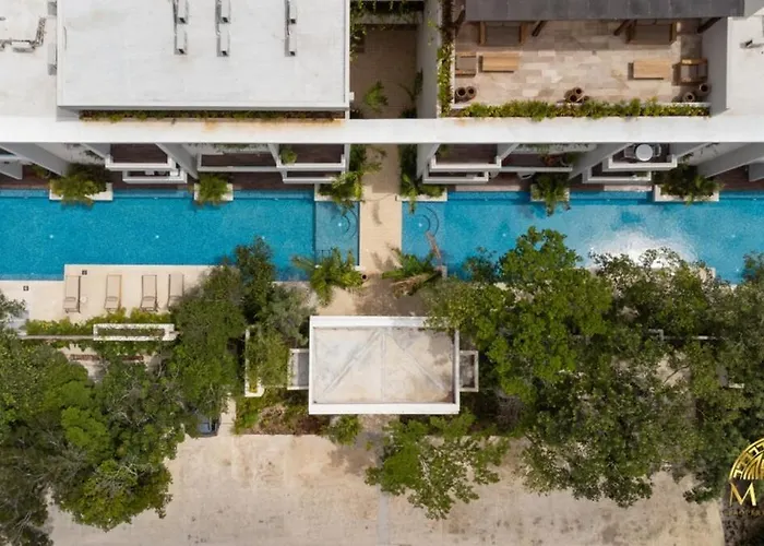 Nhoa 303c Lux 1br Pool View In Aldea Zama * Tulum