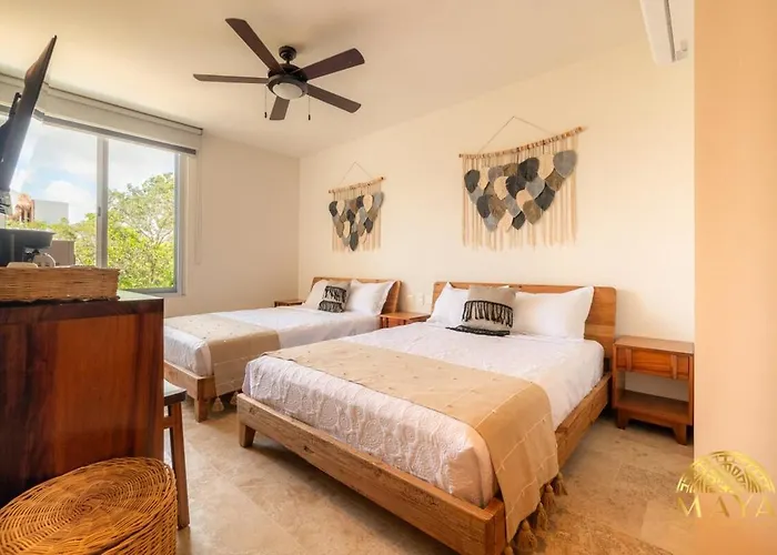 Nhoa 303c Lux 1br Pool View In Aldea Zama Apartment