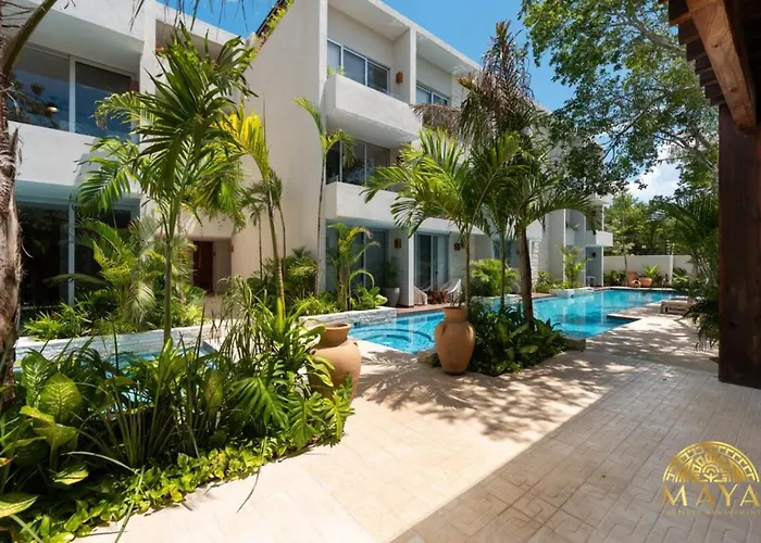 Apartment Nhoa 303c Lux 1br Pool View In Aldea Zama