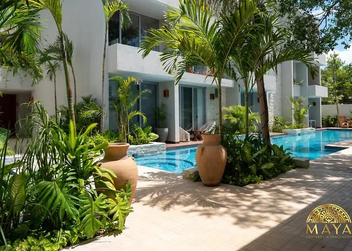 Nhoa 303c Lux 1br Pool View In Aldea Zama * Tulum
